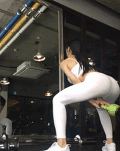 
호불호 레깅스 처자 ..좋은 면 ㅊㅊㅊ
