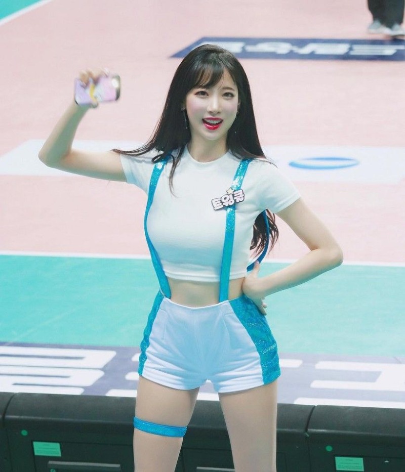 
안지현, 김한나 치어리더

