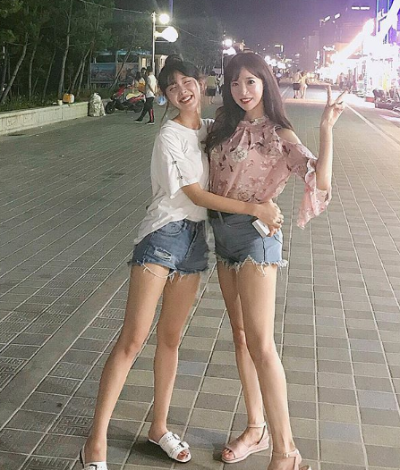 
안지현, 김한나 치어리더
