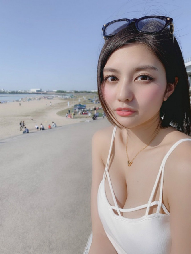 
레이싱 모델 하야시 유메

