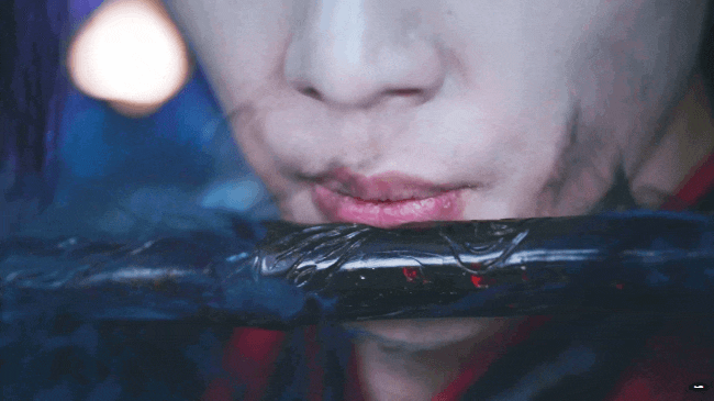 
피리 소리에...~
