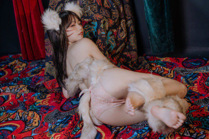 
고양이 코스프레女
