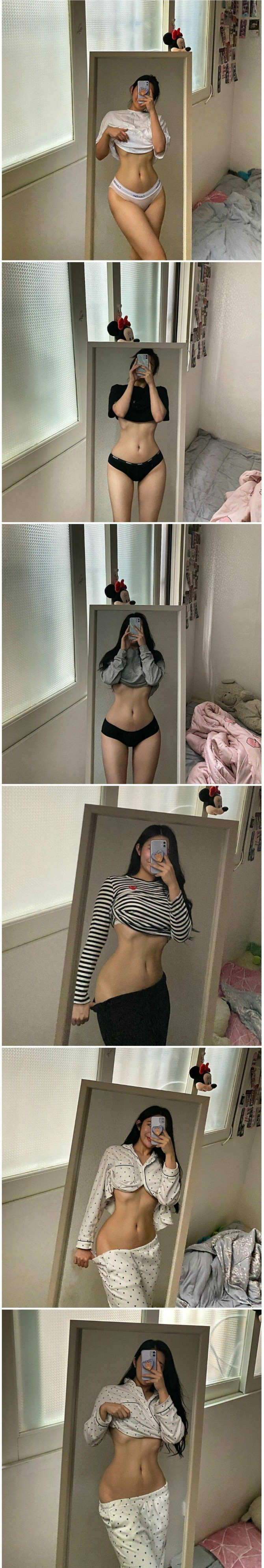 
몸매자랑^^
