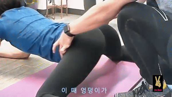 
고관절에 좋은 개구리자세 운동
