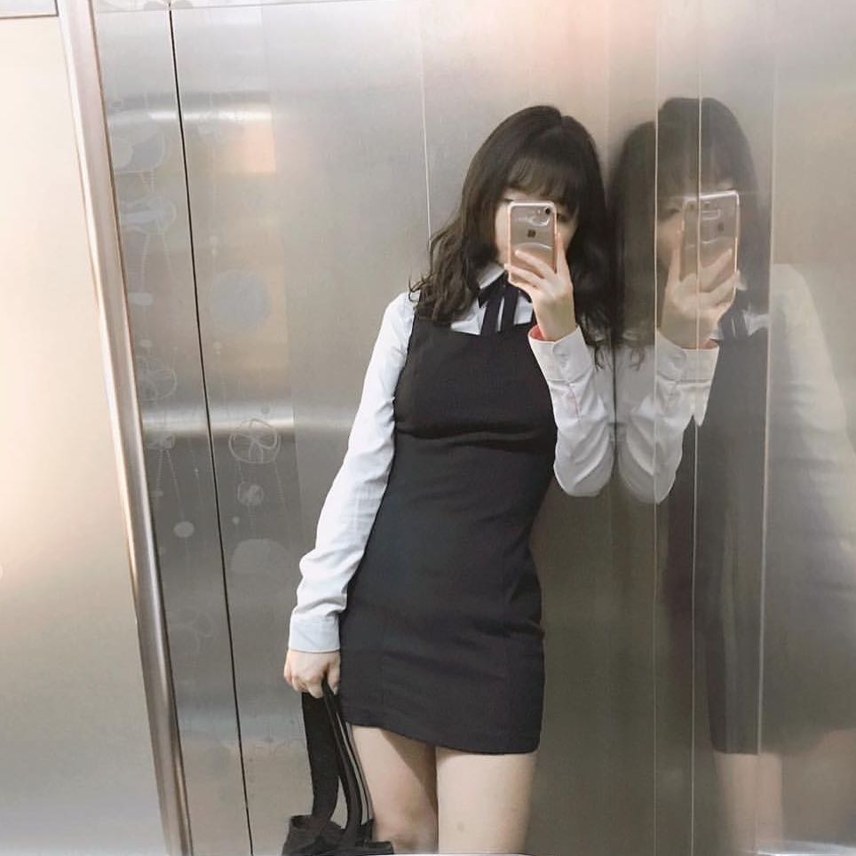 
봄맞이 여친룩
