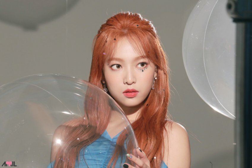 
에이프릴 Da Capo 자켓 촬영현장
