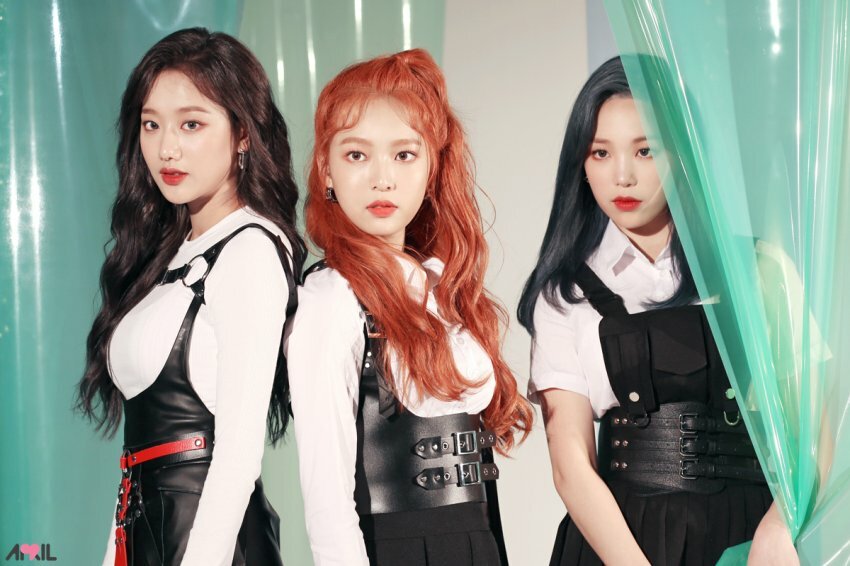 
에이프릴 Da Capo 자켓 촬영현장

