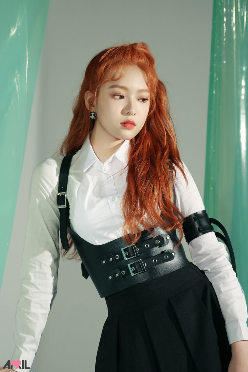 
에이프릴 Da Capo 자켓 촬영현장
