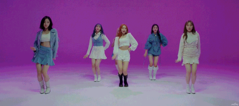 
에이프릴, 뮤플리 메들리
