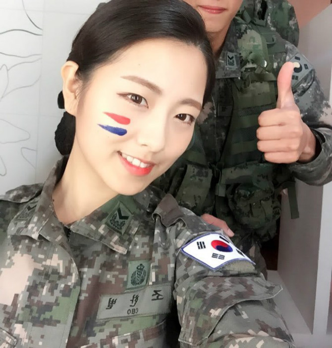 
육군홍보모델 조한별 하사
