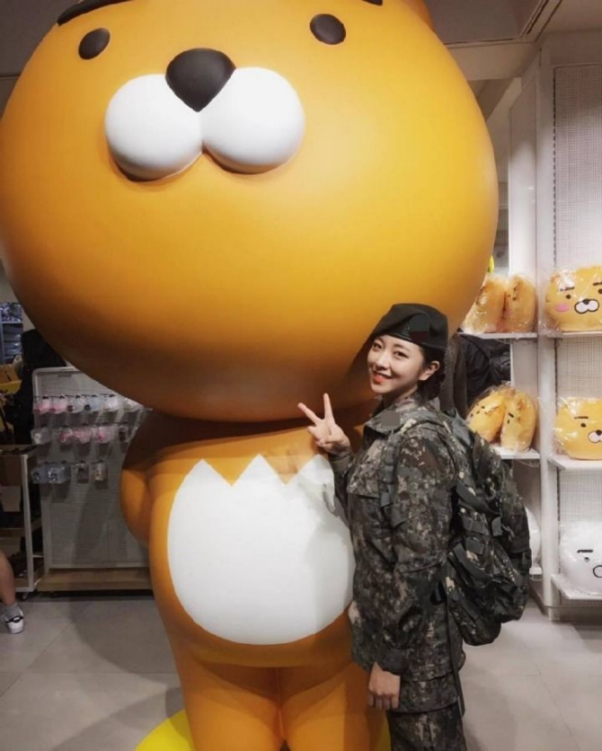
육군홍보모델 조한별 하사
