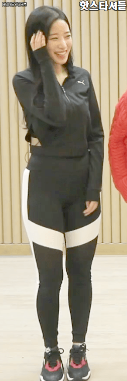 
조현 퓨마 레깅스 gif.
