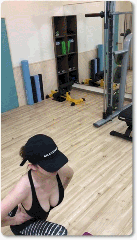 
(ㅇㅎ) 운동하는 여자
