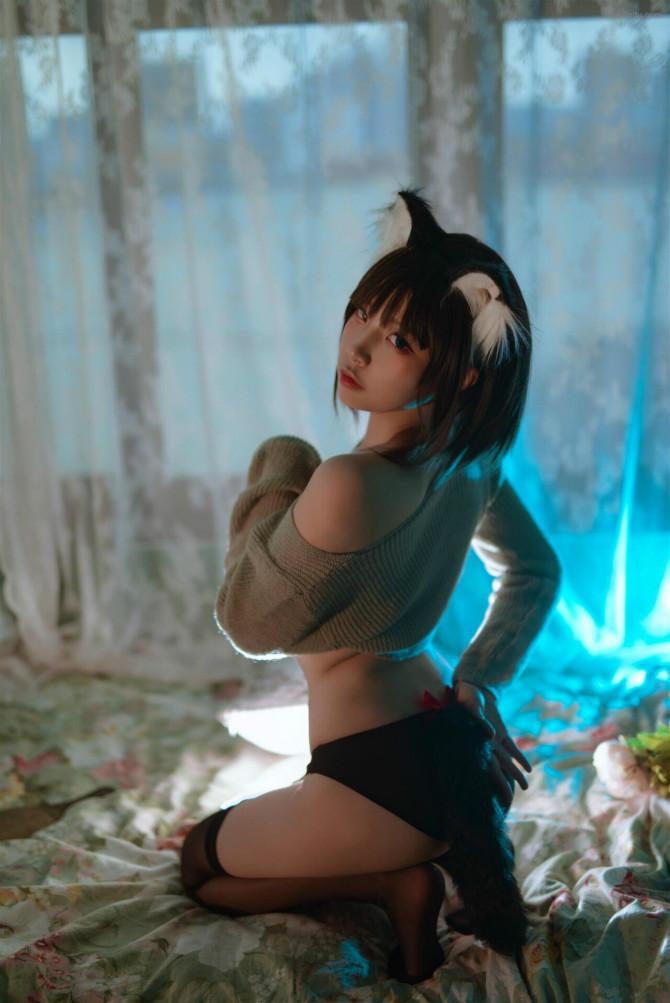 
단발 + 검스
