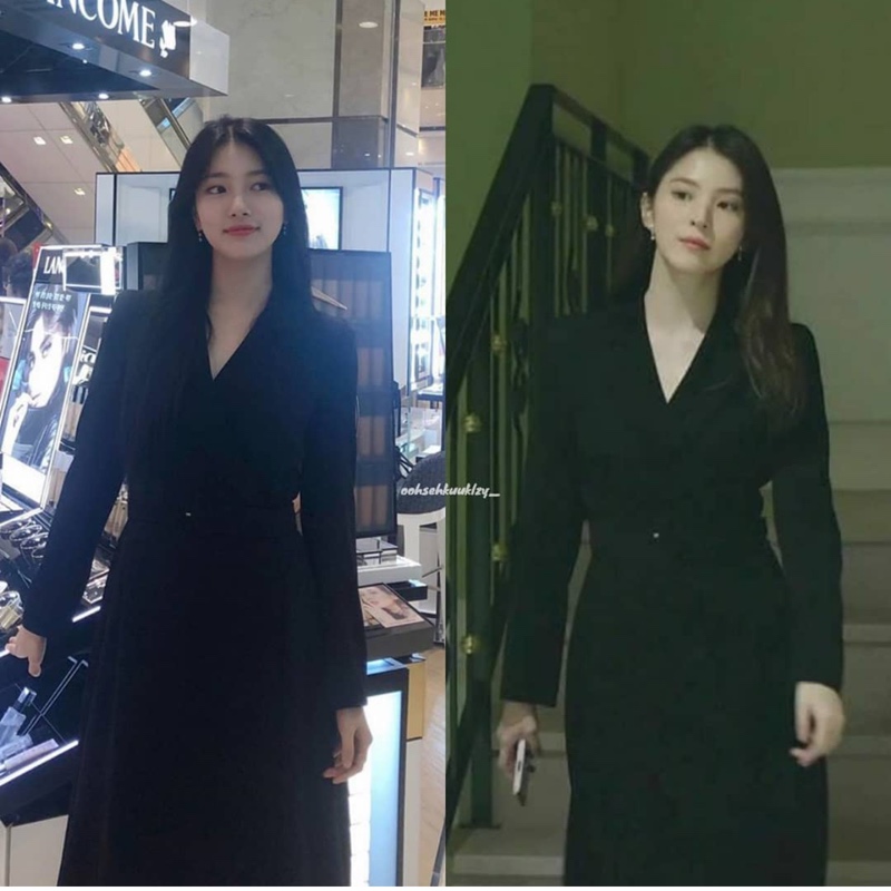 수지vs한소희 같은 원피스jpg.