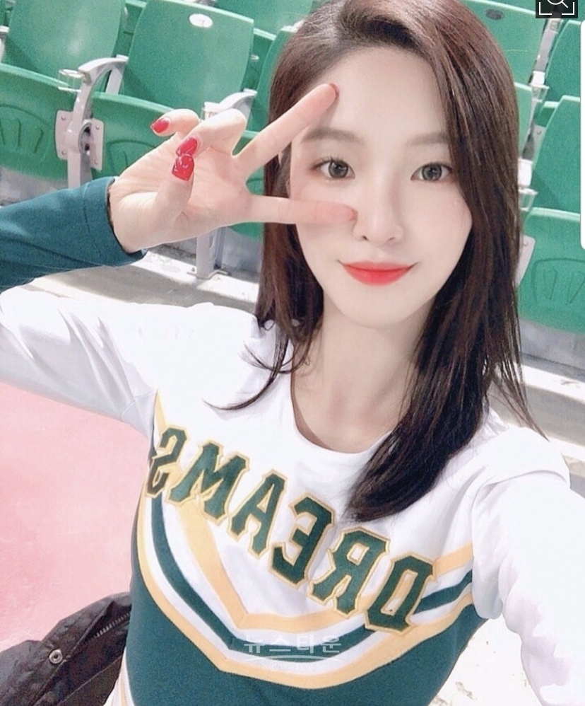 
지난 3월의 SK 치어리더 폭풍 영입
