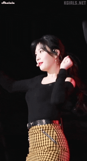 
아래에서 본 검스 조이 (레드벨벳)
