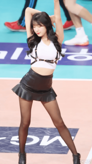 
안지현 치어리더
