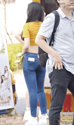 살 많이 빠진 조현 근황gif.