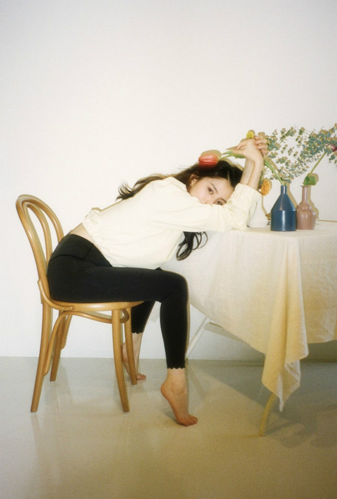 
한소희 레깅스 화보
