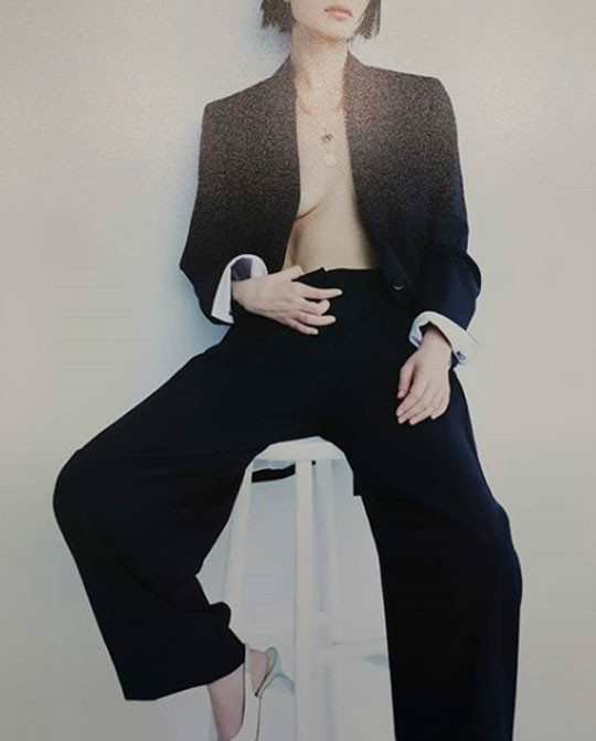 
안영미, 파격 세미 누드
