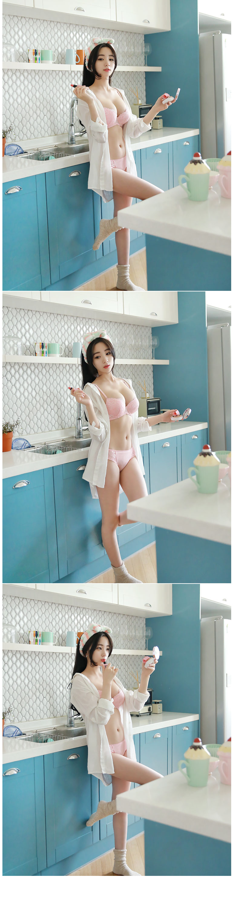 속옷 피팅 모델