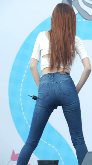달샤벳 수빈 뒤태 레전드