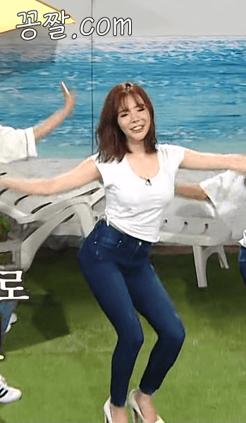 
흠뻑 젓은 써니...~
