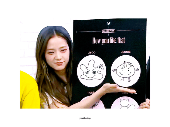 
미소 블랙핑크 지수
