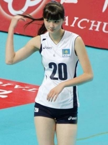 바비 인형 같은 카자흐스탄 배구선수
