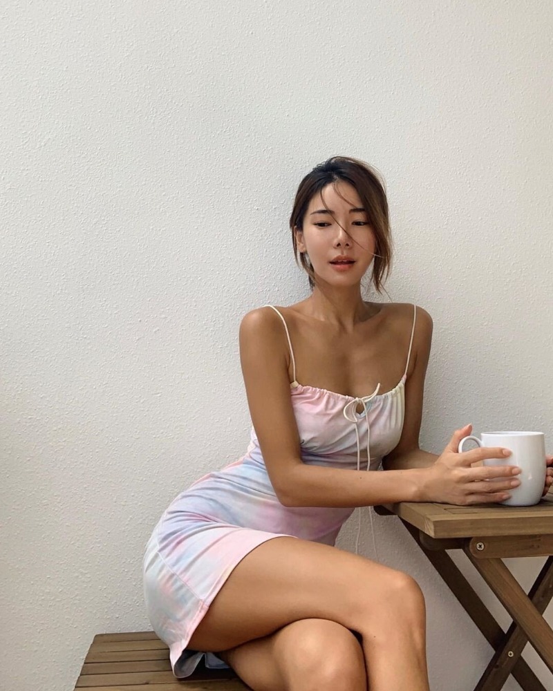 
레이싱모델 출신 윤미진
