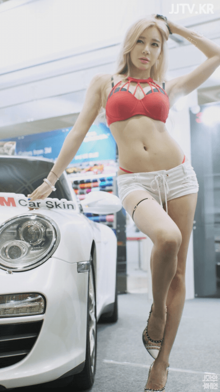 
레이싱 모델 한지은
