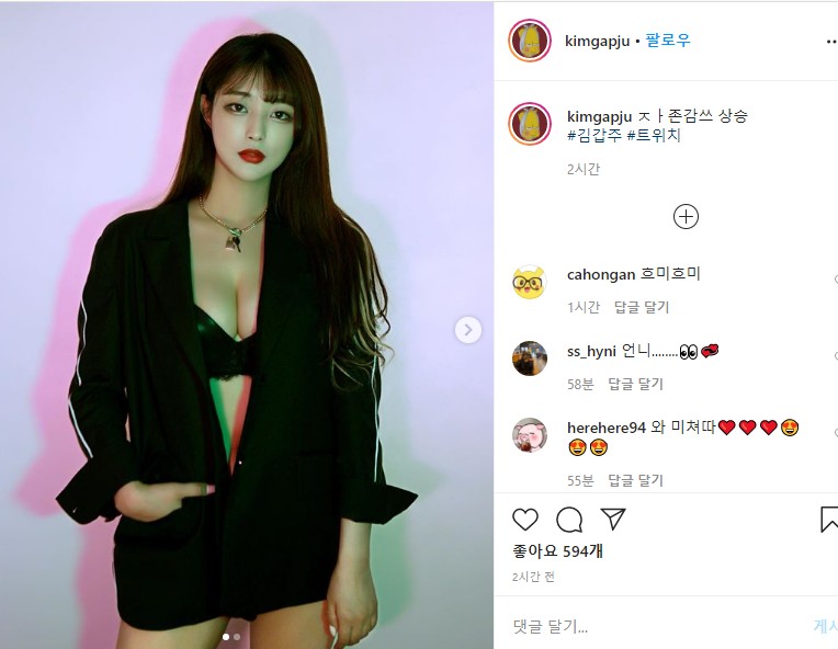 
스트리머 김갑주
