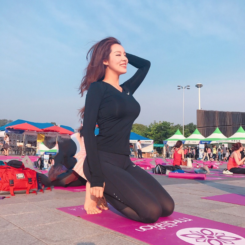 
미스코리아 이은비 요가

