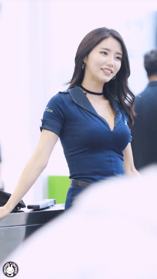 
레이싱모델 임솔아...
