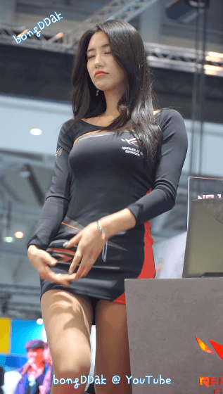 
레이싱모델 임솔아...
