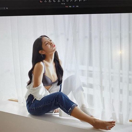 
조현, 속옷 화보 촬영
