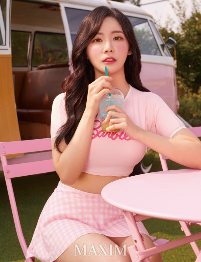 맥심 곽민선 아나운서 화보