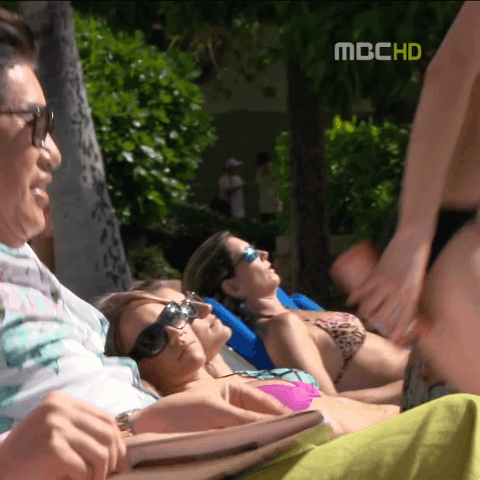 
한고은 블랙 모노키니

