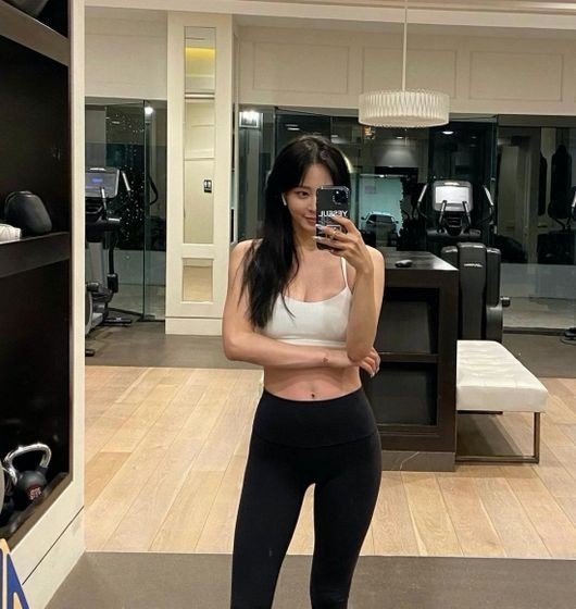 한예슬, 레깅스