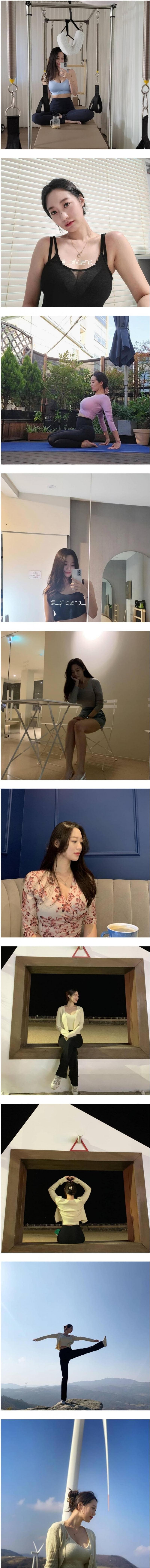 
필라테스... 경력 4년차... 둘째 누나
