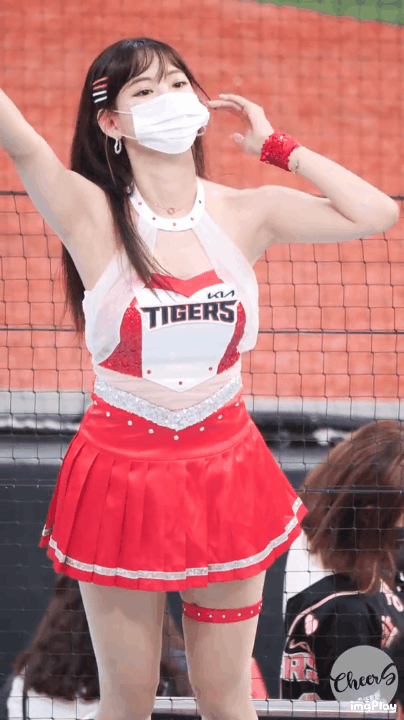 
김한나 치어리더 5장
