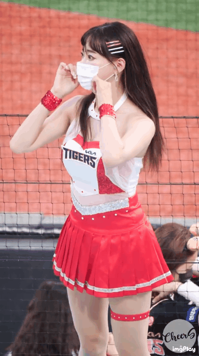 
김한나 치어리더 5장
