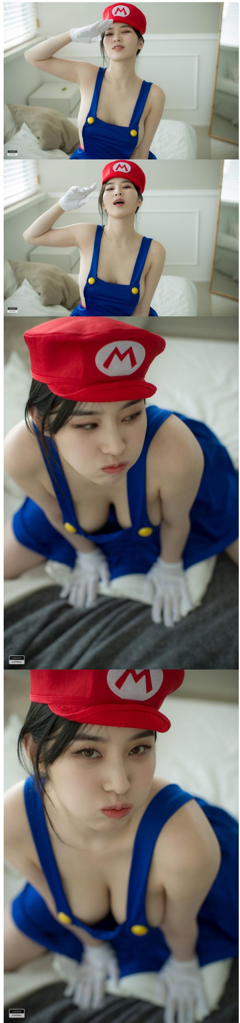 슈퍼마리오 처자