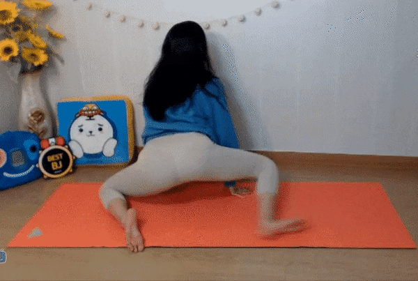 
아침 운동을 시작
