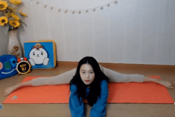 
아침 운동을 시작
