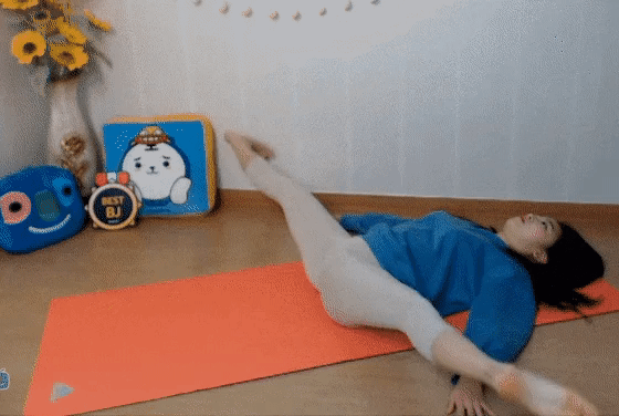
아침 운동을 시작
