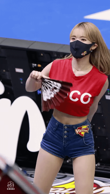 
한국전력 이다혜 치어리더.gif
