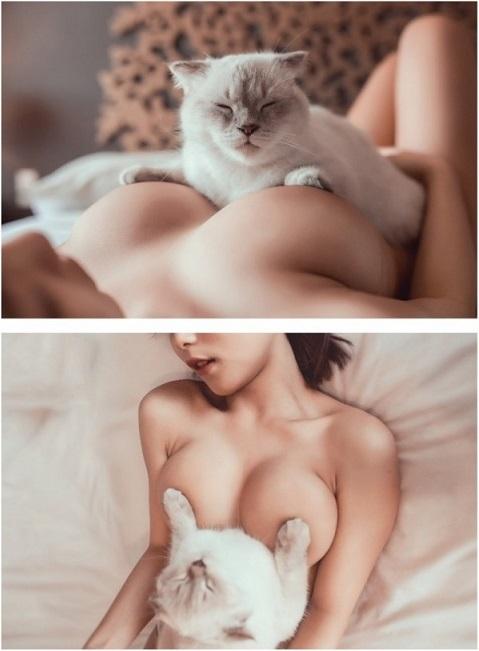 
나쁜 고양이!!

