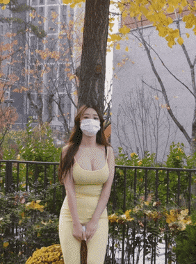 
단풍 구경...촬영중인 착한 언냐+_+
